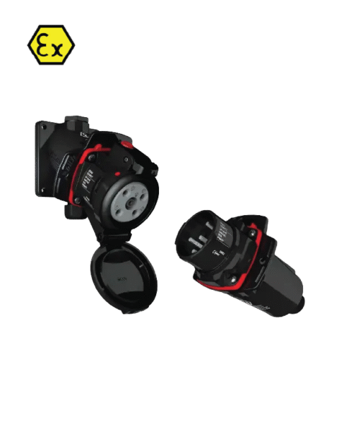 flameproof 40a plug and socket | 40a/690v
