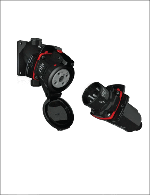 Flameproof 125A Plug and Socket
